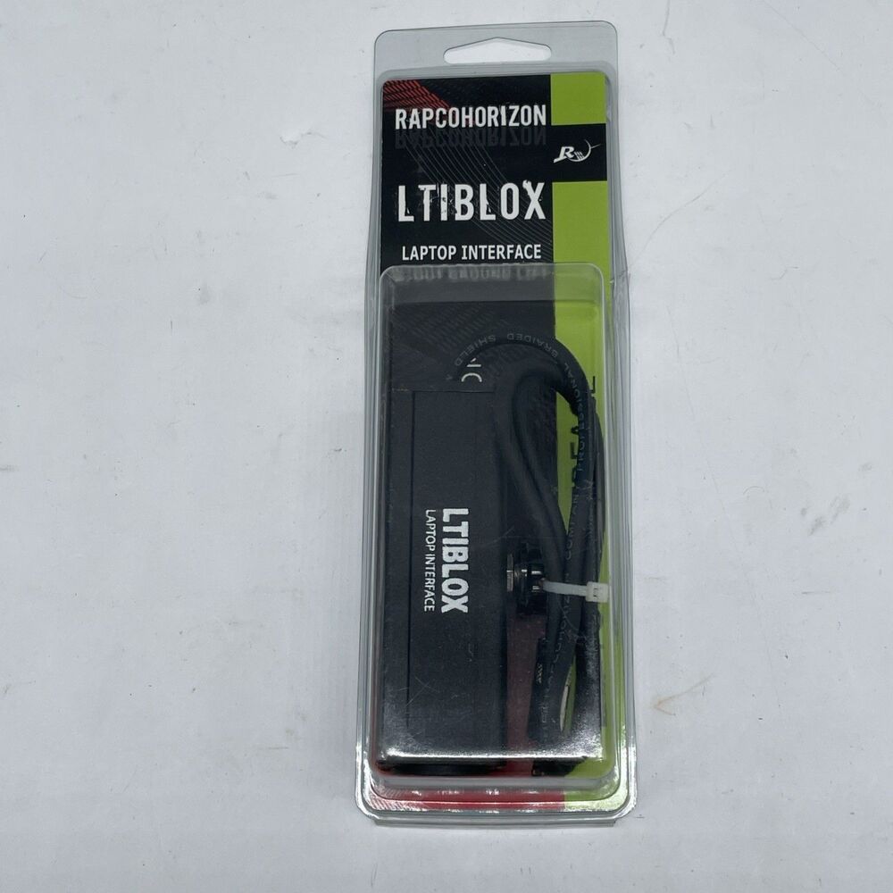 RAPCO HORIZON LTIBLOX 3.5mm TRS to XLRM Audio Interface - Stereo in to Mono Out